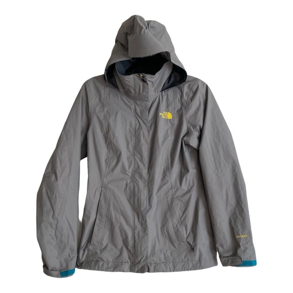 GUC The North Face Women's Hyvent Gray Windbreaker Jacket Size‎ XS